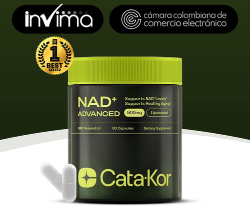 NAD+ Advanced® con Resveratrol - 60 cápsulas